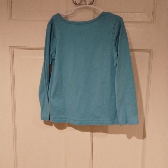 Girls Blue It's Always Party Time Long Sleeve T-Shirt - Picture 4 of 4